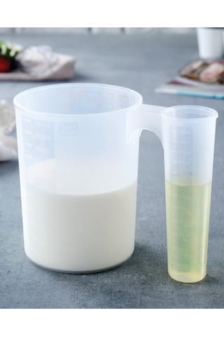 Gondol İkili Plastik Ölçü Kabı