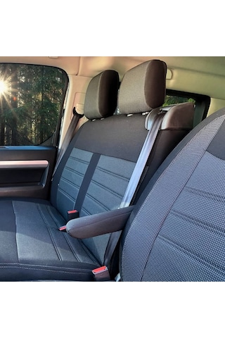 Citroen Jumpy 8+1 Uyumlu Araca Özel Oto Koltuk Kılıfı 158394