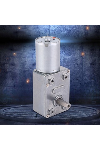 Jeemson 12v Dc Mikro Geri Dönüşlü Motor, Dişli Sistemli, Yüksek Tork, 9 Farklı Hız Seçeneği, Akıllı Cihazlar İçin