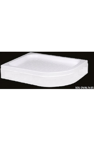Alika Asimetrik Sağ Sol H15 Panelli Duş Teknesi 100 x 120