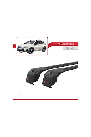 Volkswagen Taıgo 2021 Ve Sonrası İle Uyumlu Ace-2 Ara Atkı Tavan Barı Siyah