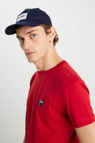 Wrangler Regular Fit Small Logo Kırmızı Erkek T-shirt Mw70md33uu Kırmızı