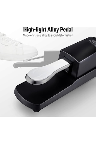 Donner Dsp-001 Sustain Pedal Klavye Ve Piyano Uyumlu
