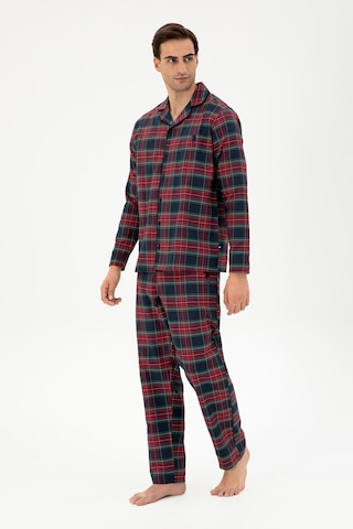 U.s. Polo Assn. Erkek Bordo Pijama Takım 50301734-vr014 Bordo