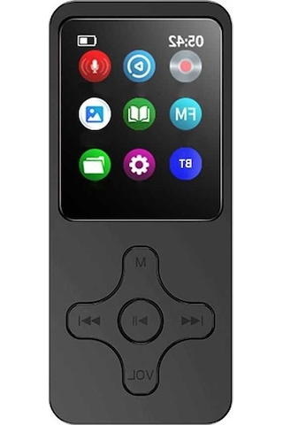 Flybuy Bluetooth 4.0 Mp3 Mp4 Çalar, Taşınabilir Hoparlör, Fm Radyo, E-kitap Okuyucu, Çoklu Dil Destekli Hifi Ses Kalitesi, 16g-128g Depolama