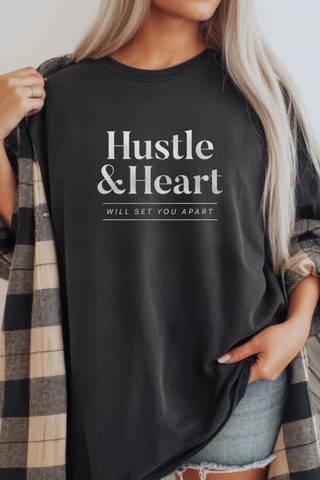 Freedom Store Unisex Oversize 24/1 Süprem Kumaş Penye Baskılı Tişört Pamuklu Ribanalı Bisiklet Yaka Kısa Kollu Siyah
