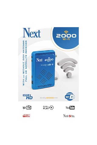 Next Ye-2000 Wıfı Full Hd Uydu Alıcısı