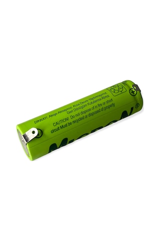 1.2 V 1800 Mah Kalem Aa Şarjlı Tıraş Makinesi Pili
