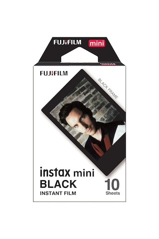 Instax Mini Black Edition 10'lu Özel Film