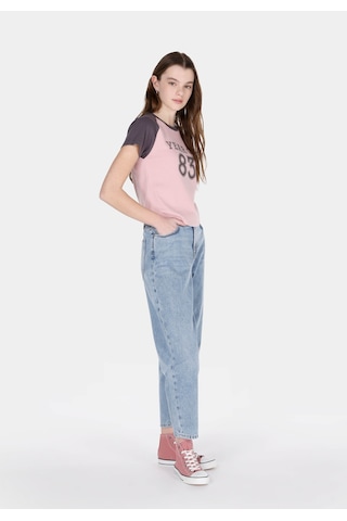 Colin's Colins 855 Fıona Barrel Fit Kadın Mavi Jean Pantolon Cl1075182 Q1.v1 Dn44388 Denim