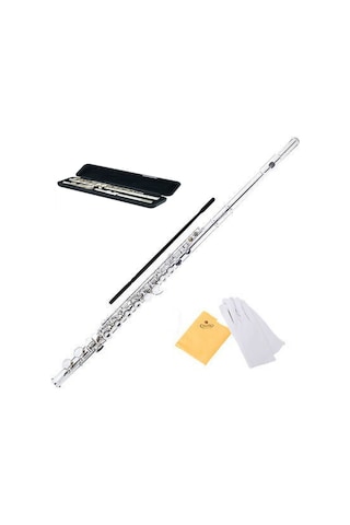 Jinbao Jbfl-6237S Gümüş Yan Flüt