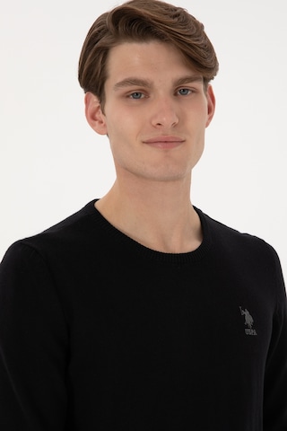 U.s. Polo Assn. Erkek Siyah Kazak /triko 50288880-vr046 Siyah