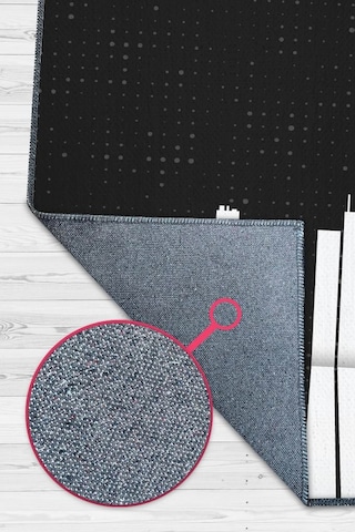 Homshtag Hayatın Akordu Siyah Müzik Sever Halısı Art Müzik Halısı Çok Renkli