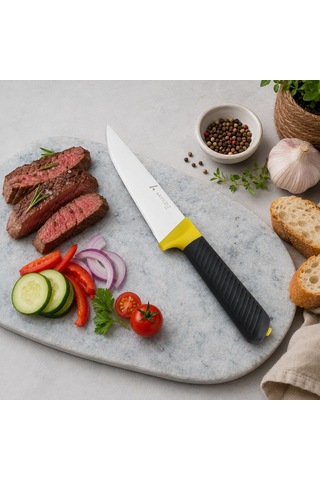 Aryıldız Lova Et Bıçağı Sarı 14,5 Cm