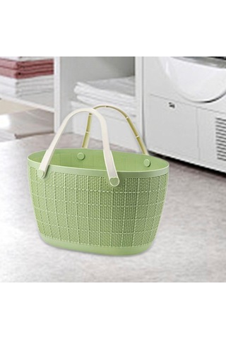 Suntek Duş Rafı Sepeti Saplı Banyo Beach Yeşil-29x25.5x17cm Yeşil