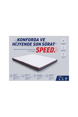 Speed Yıkanabilir Visco Katmanlı Yatak, Kanepe, Koltuk Pedi & Şiltesi Topper