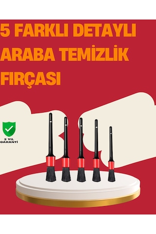 Araç İçi Detaylı Temizlik Seti-araba Jant Ve İç Yüzey Temizlik Fırçaları Cn