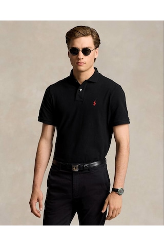Polo Ralph Lauren Ikonik File Polo Tişört Siyah