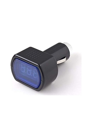 Aek-tech Araç Akü Dijital Volt Ölçer Voltmetre Renkli