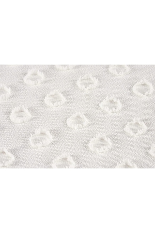 Diabella Ponpon Desenli 2 Parça Tek Kişilik Yatak Örtüsü