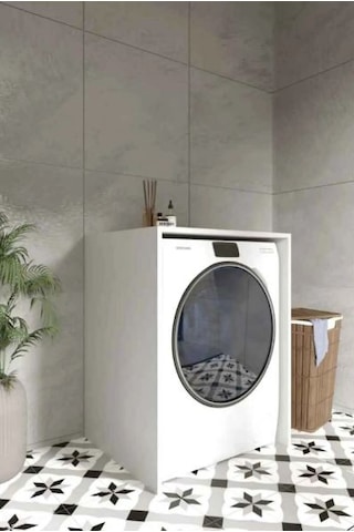 Banyo Dolabı Çamaşır Makinesi Dolabı Çok Amaçlı Banyo Dolabı