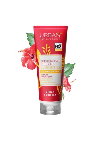 Hibiscus & Shea Butter Kıvırcık Ve Dalgalı Saçlara Özel Saç Bakım Şampuanı-sülfatsız-250ml