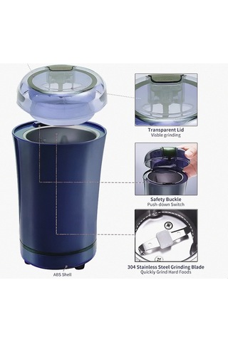 Hasuba Otomatik Kahve Ve Baharat Değirmeni Öğütme Makinesi