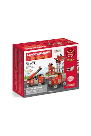 Magformers Mıknatıslı Rescue Set - 50 Parça