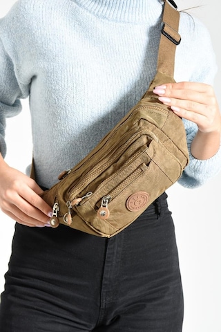 Baginn Unisex Bel Çantası Free Bag Klinkır Kumaş Hafif Yağmur Geçirmez Kumaş Çok Cepli 001