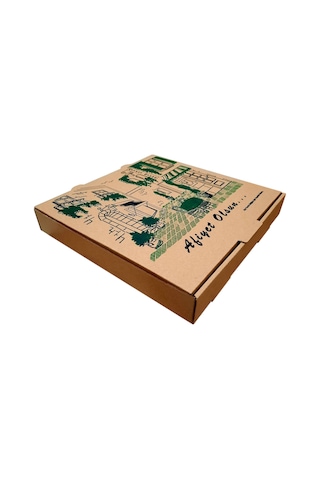Pizza Kutusu 26X26X4 Cm. 100'Lü Paket