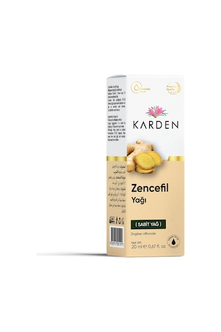 Karden Zencefil Yağı 20 ML