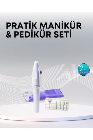 Hubrendy Tekno Profesyonel Tırnak Matkap Seti Ayarlanabilir Hız, Düşük Gürültü Ve Kompakt Tasarım
