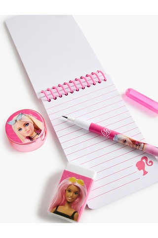 Koton Lisanslı Barbie Kırtasiye Seti Pembe 7wak70355aa