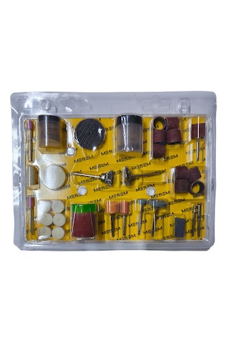 Meşem 105 Parça Gravür Zımpara Kesici Disk Polisaj Metal Seti