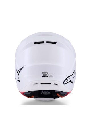 Alpinestars Sm7 Off-Road Cross Kaskı Beyaz