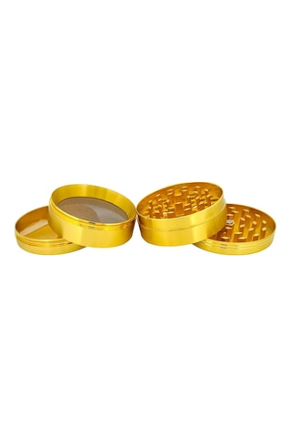 Efotech Grınder Parçalayıcı Metal Baharat Öğütücü Herb Spice 4 Katmanlı 40mm / 50mm / 63mm Gold, 63mm , Etg-40 Diğer