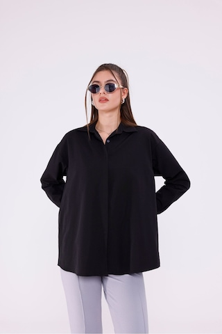 Kadın Trend Gömlek Siyah
