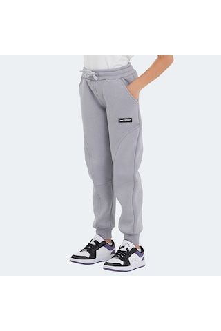 Slazenger LAVRA Çocuk Cepli Taş Gri Eşofman Altı