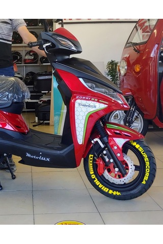 Diablo Supercorsa Lastik Yazısı Scooter Sticker 8 Adet