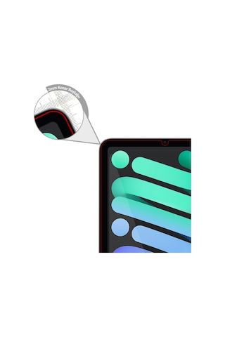 Blogy Apple Uyumlu iPad  Mini 6 Flexi Nano Ekran Koruyucu