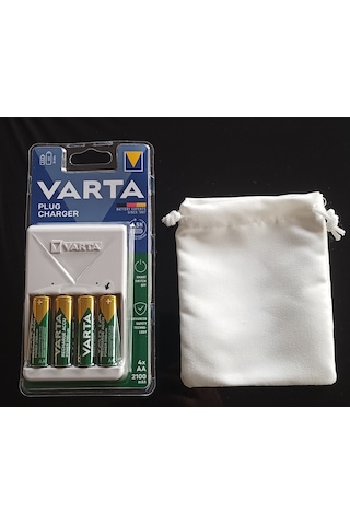 Varta Plug Şarj Cihazı+4x2100mah Aa Şarjlı Kalem+4x800 Aaa İnce