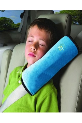 Çocuk Emniyet Kemeri Boyun Yastığı Yeşil