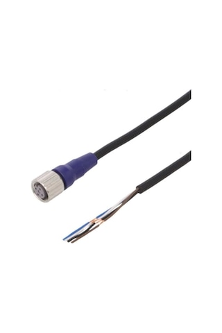 Omron Xs2f-lm12pvc4s5m M12 Soketli Sensör Kablosu 5m