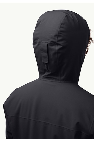 Jack Wolfskin Wisper Su Geçirmez Kadın Mont-a61893 Siyah
