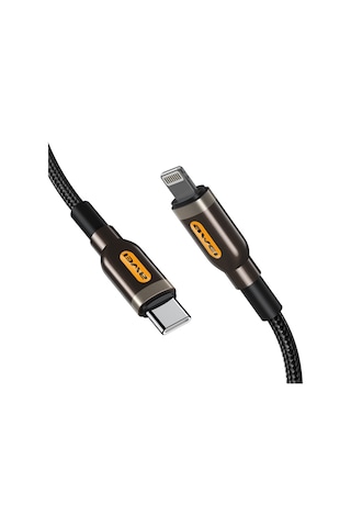 Awei Cl-125t Tip-c / Usb-c Tip-c / Usb-c Hızlı Şarj Veri Kablosu, Uzunluk: 1m Siyah