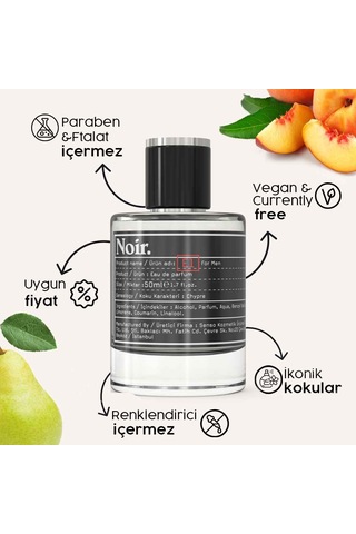 Noir E1 Erkek Parfüm EDP 50 ML