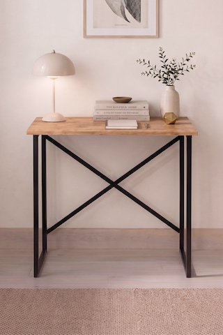 75x52 Cm Çalışma Masası Bilgisayar Masası Çocuk Çalışma Masası Ders Masası Nazım Çam