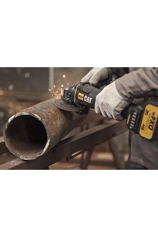 CAT DX31B 115 MM Kömürsüz Avuç Taşlama (Akü Dahil Değildir)