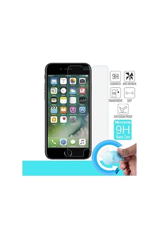 Apple iPhone Uyumlu 8 Plus Ekran Koruyucu Nano Cam 3&apos Lü Paket