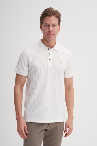 Cazador 40520 Erkek Beyaz Polo Yaka Tshirt